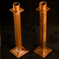 custom metal candlesticks