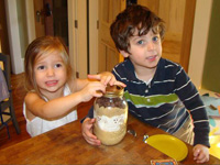 Caught with their hands in the cookie jar!