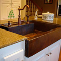 copper sink