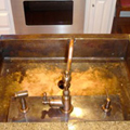 copper sinks