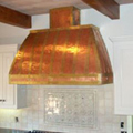 Custom built Copper Vent Hood